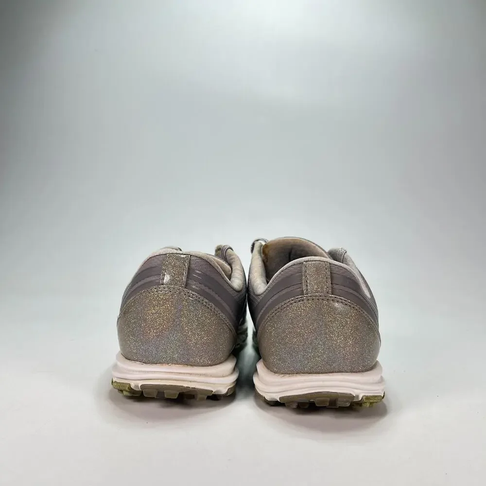 New Balance Minimus Grey Mint Waterproof Lace Golf Shoes NBGW1005 Women's Size 7